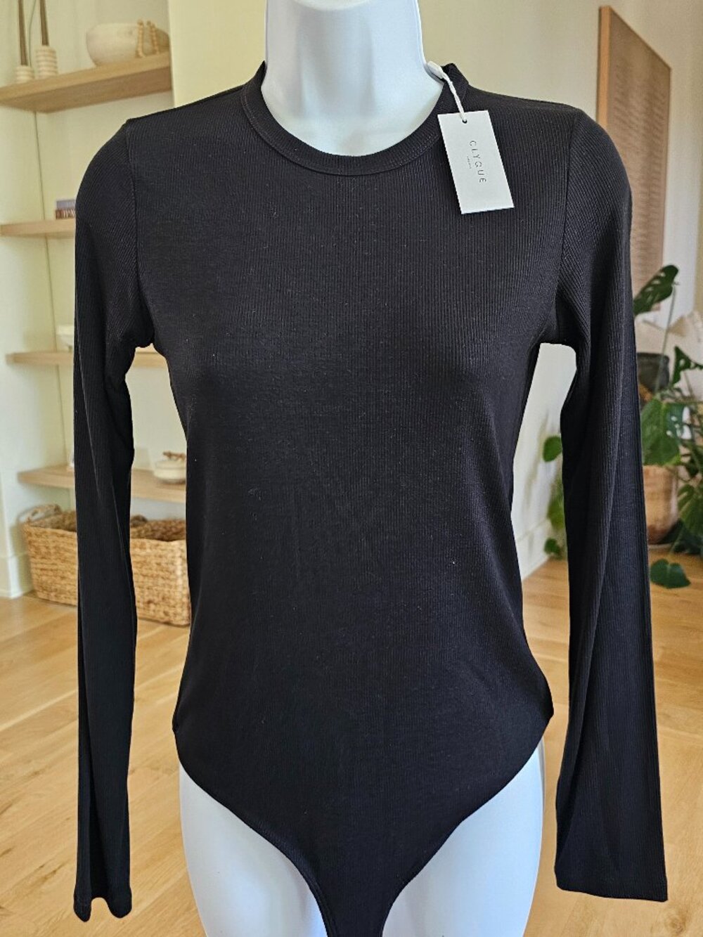Clyque The Label ribbed bodysuit NWT